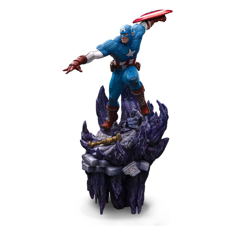 Marvel statuette 1/10 Deluxe BDS Art Scale Captain America 34 cm