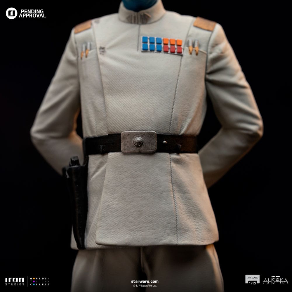 Star Wars Ahsoka statuette 1/10 Art Scale Grand Amiral Thrawn 25 cm