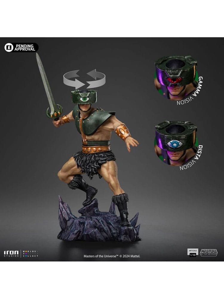 Masters of the Universe statuette 1/10 Art Scale Triklops 24 cm