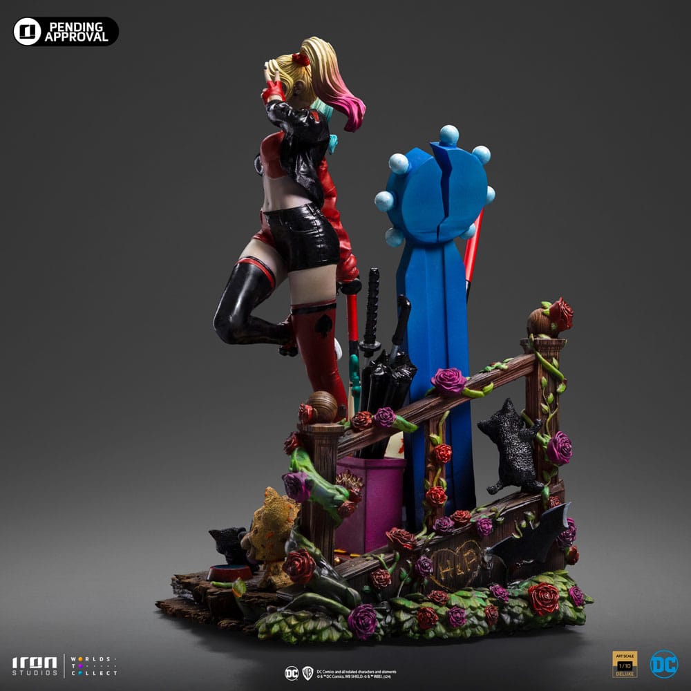 DC Comics statuette 1/10 Deluxe Art Scale Harley Quinn (Gotham City Sirens) 22 cm