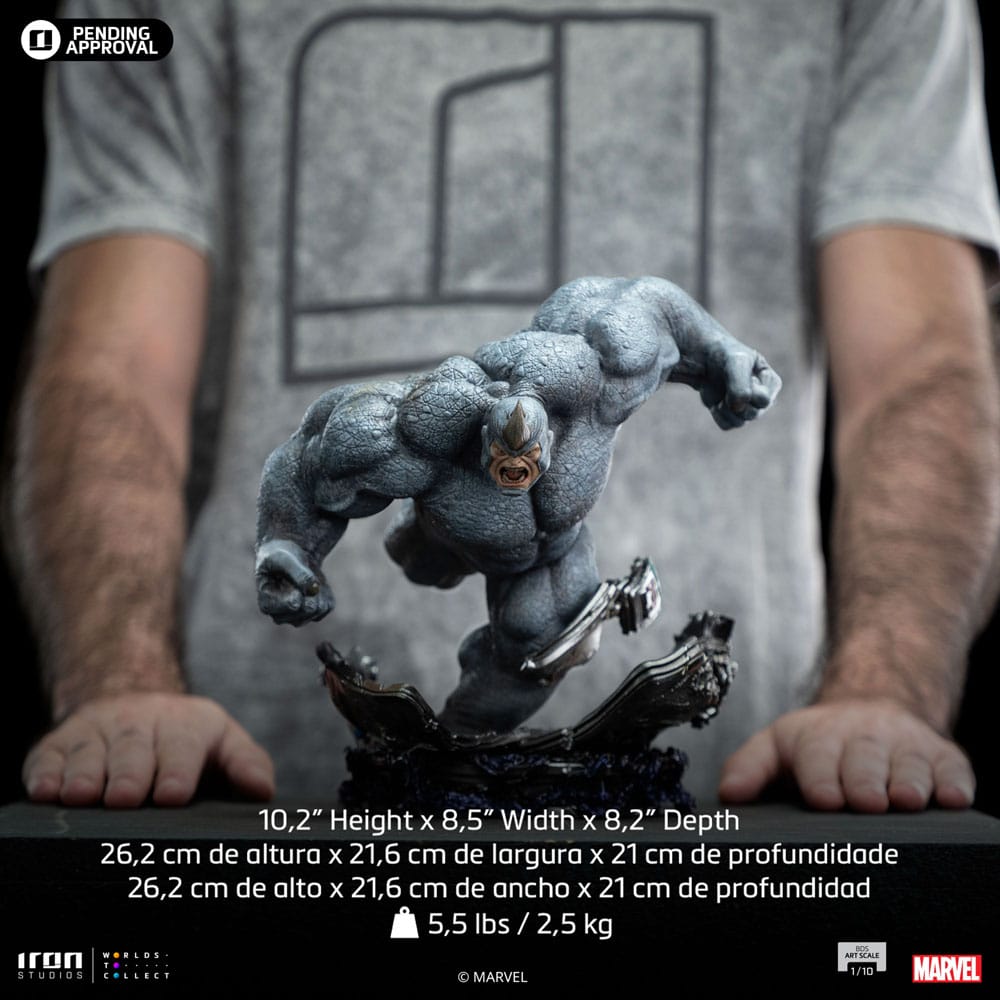 Marvel statuette 1/10 BDS Art Scale Rhino 26 cm