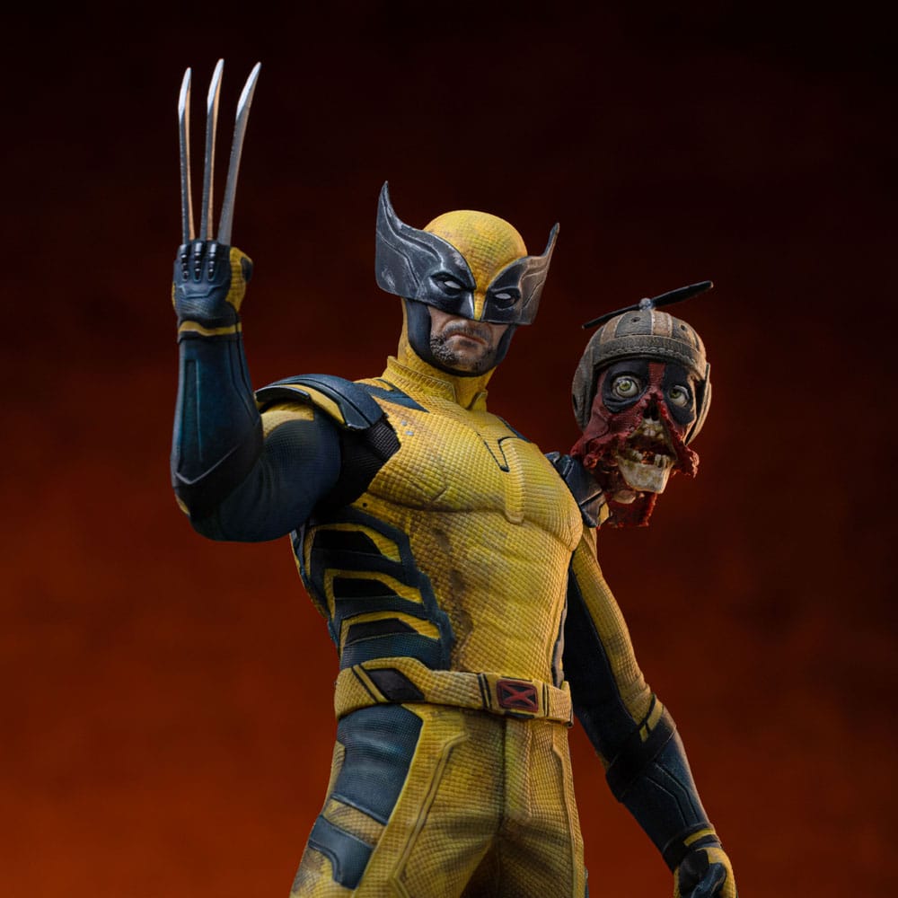 Deadpool 3 statuette 1/10 Art Scale Wolverine Headpool 22 cm