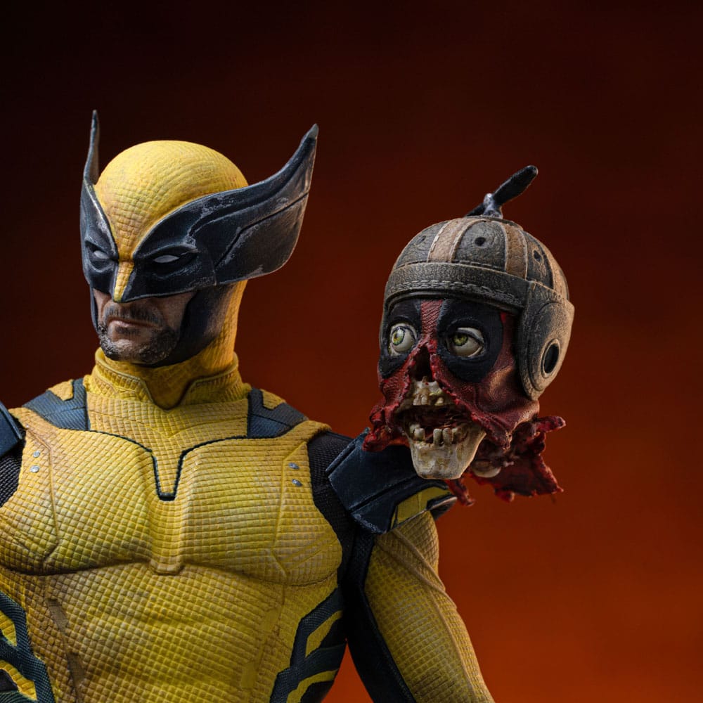 Deadpool 3 statuette 1/10 Art Scale Wolverine Headpool 22 cm