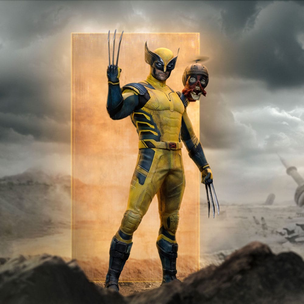 Deadpool 3 statuette 1/10 Art Scale Wolverine Headpool 22 cm