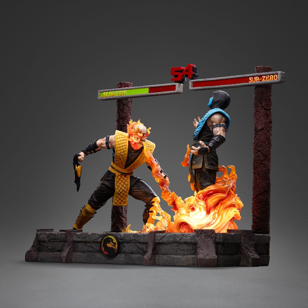 Statuette Mortal Kombat 1/10 Deluxe Art Scale Scorpion Fatality 27 cm