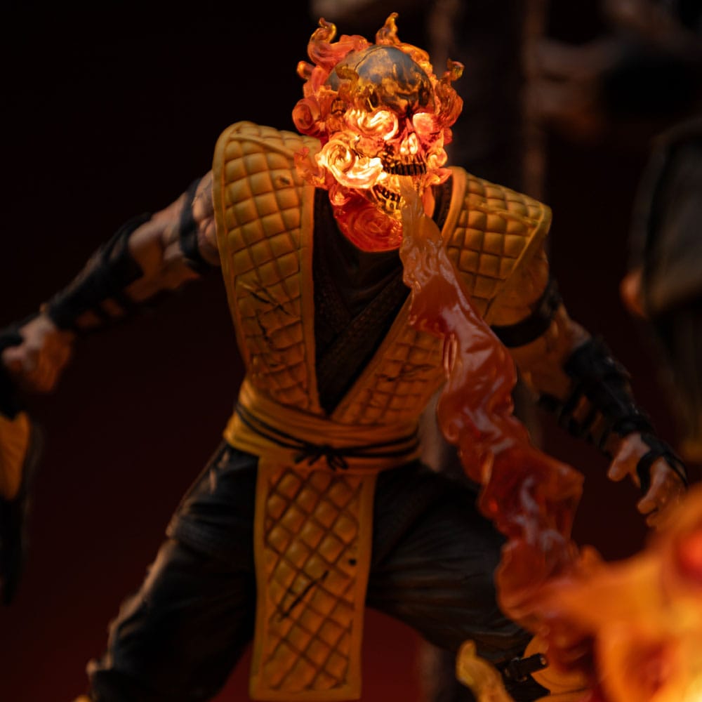 Statuette Mortal Kombat 1/10 Deluxe Art Scale Scorpion Fatality 27 cm