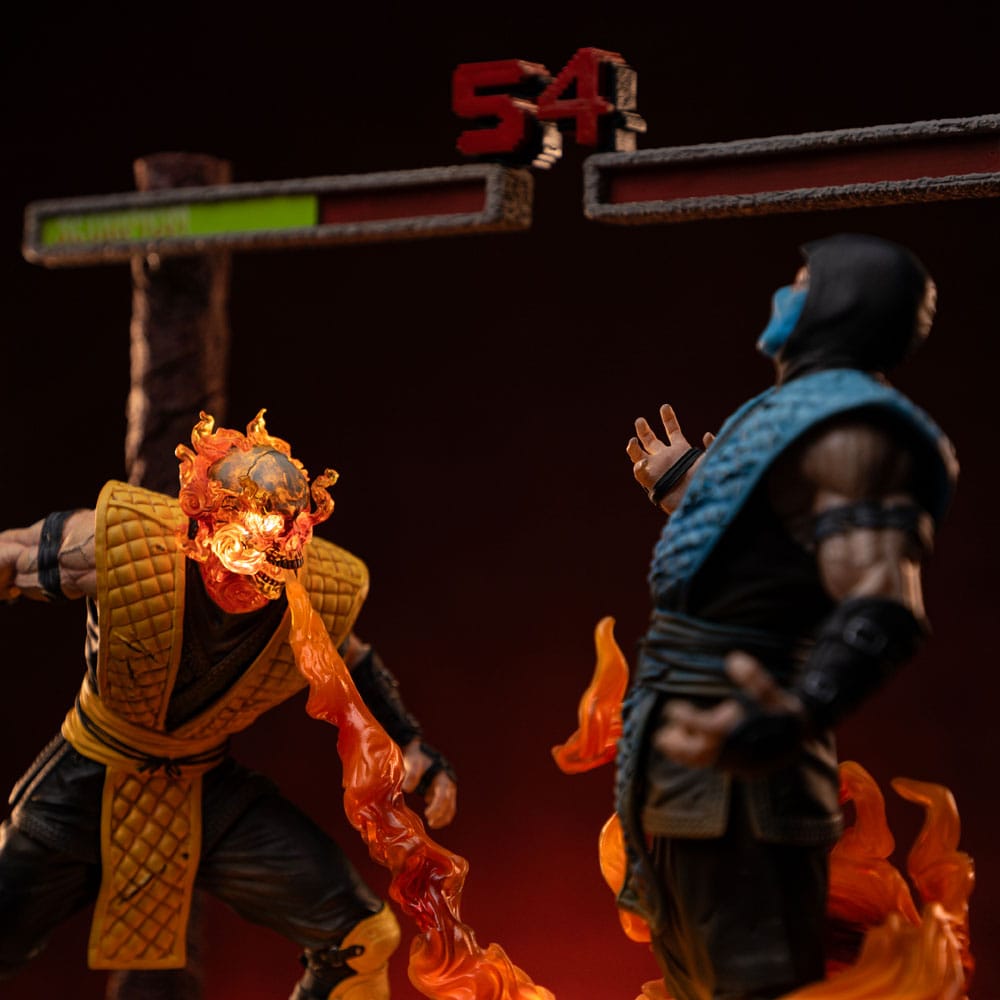 Statuette Mortal Kombat 1/10 Deluxe Art Scale Scorpion Fatality 27 cm