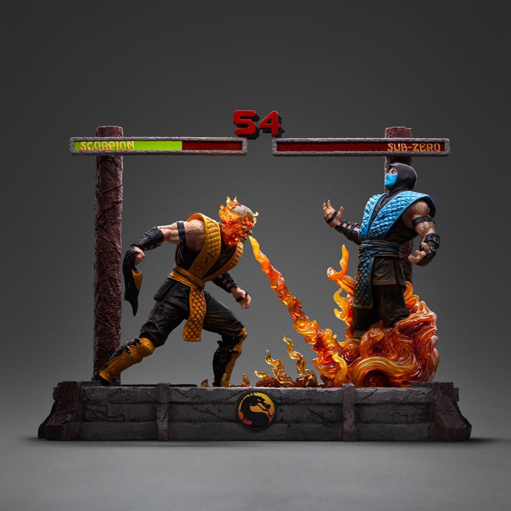 Statuette Mortal Kombat 1/10 Deluxe Art Scale Scorpion Fatality 27 cm