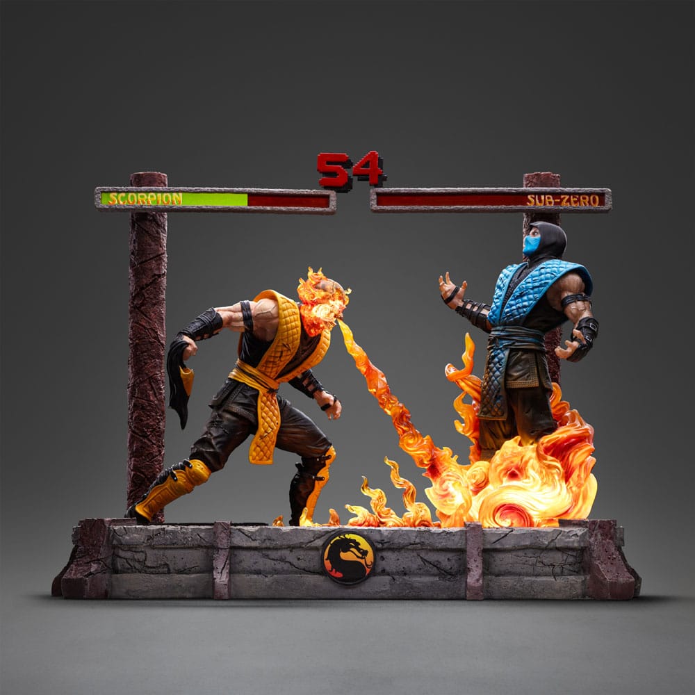 Statuette Mortal Kombat 1/10 Deluxe Art Scale Scorpion Fatality 27 cm