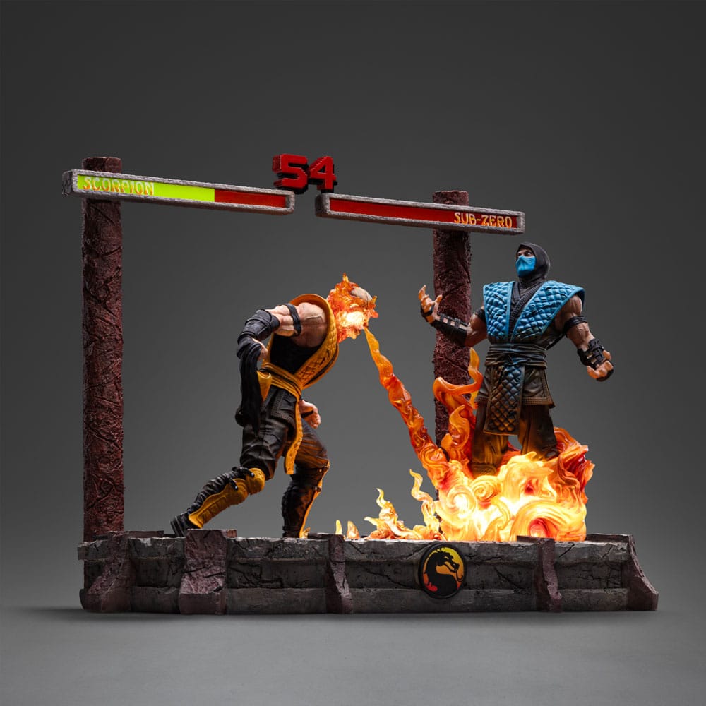 Statuette Mortal Kombat 1/10 Deluxe Art Scale Scorpion Fatality 27 cm