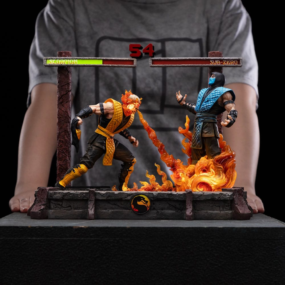 Statuette Mortal Kombat 1/10 Deluxe Art Scale Scorpion Fatality 27 cm