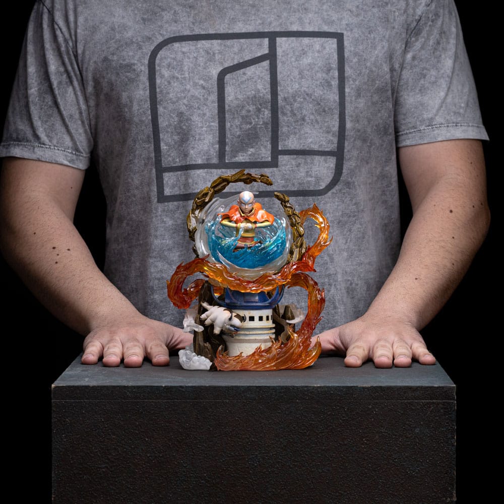 Statuette Avatar : Le Dernier Maître de l'Air 1/10 Art Scale Aang 21 cm