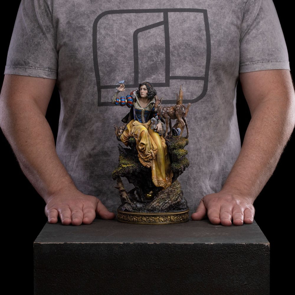 Statuette Disney 1/10 Deluxe Art Scale Blanche-Neige 28 cm