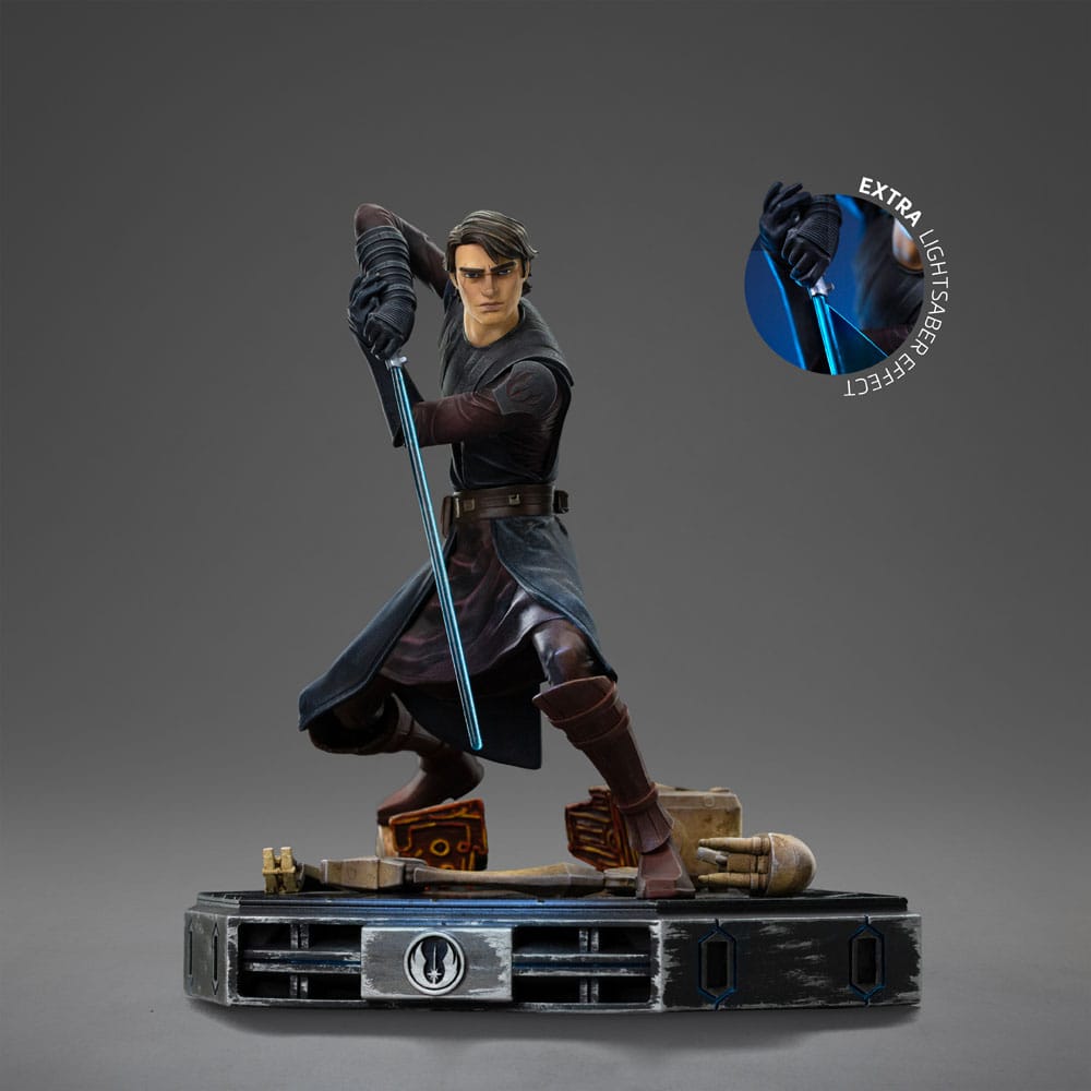Star Wars : The Clone Wars Statuette 1/10 Deluxe Art Scale Anakin Skywalker 19 cm