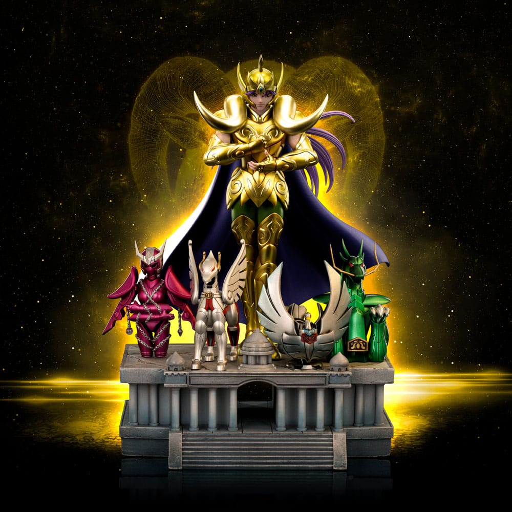 Statuette Saint Seiya 1/10 Art Scale Bélier Mu Deluxe 27 cm