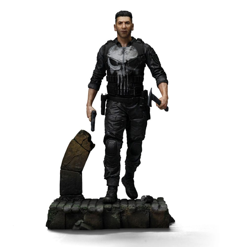 Statuette Daredevil : Born Again 1/10 Art Scale Punisher 21 cm