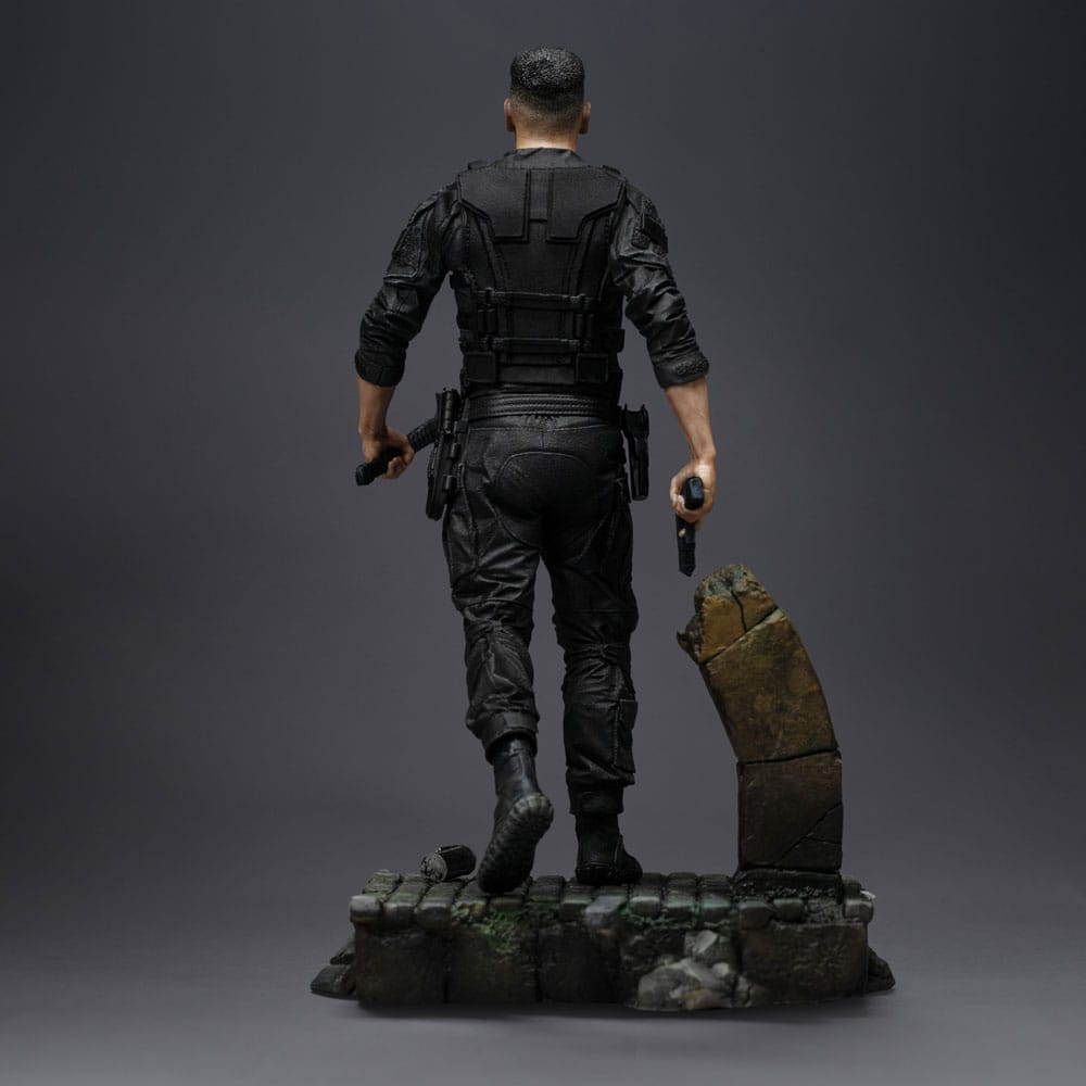 Statuette Daredevil : Born Again 1/10 Art Scale Punisher 21 cm