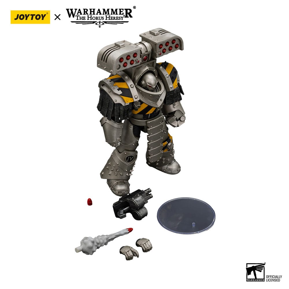 Warhammer The Horus Heresy figurine 1/18 lron Warriors Tyrant Siege Terminator with Rocket launcher 14 cm