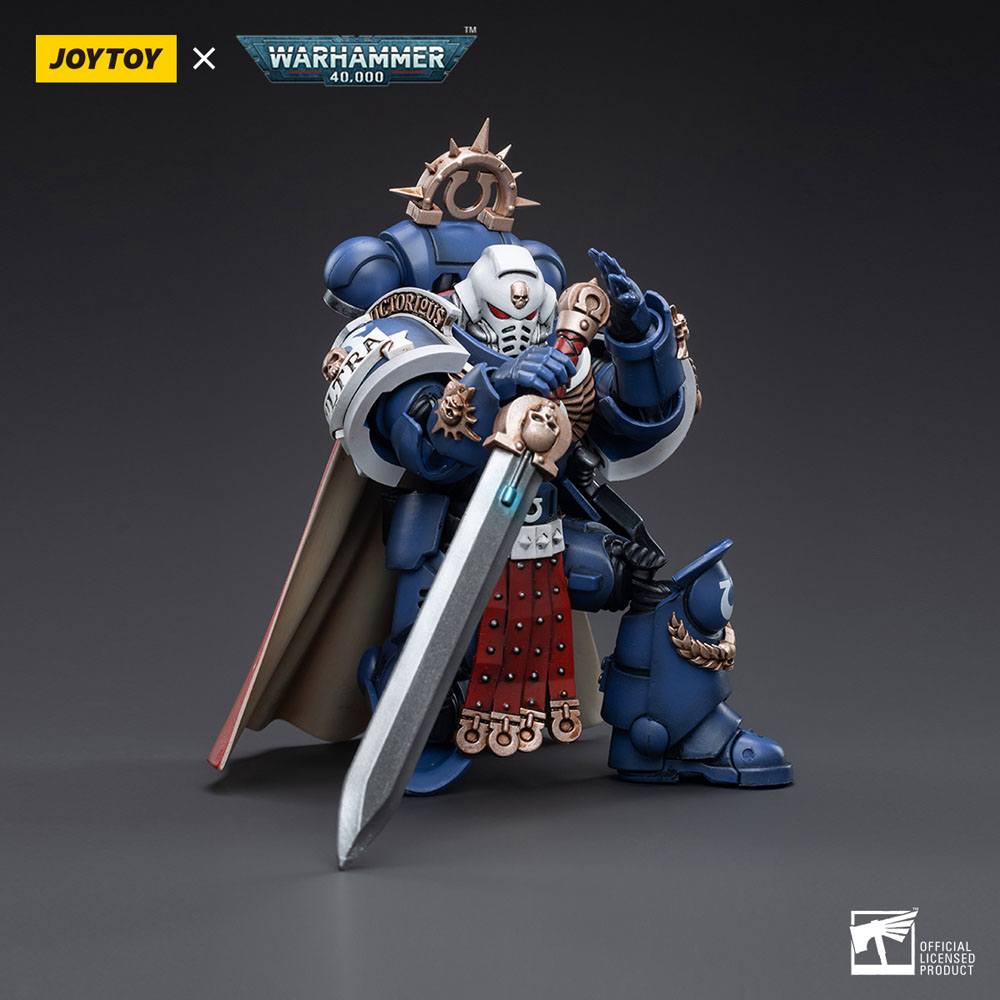 Warhammer 40k figurine 1/18 Ultramarines Primaris Captain 12 cm