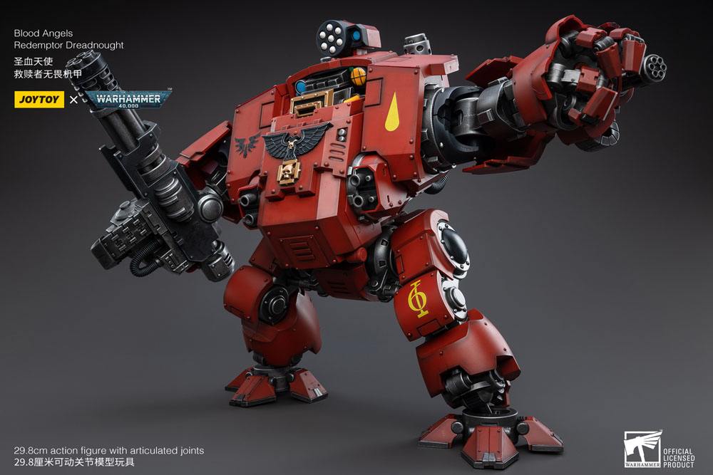 Warhammer 40k figurine 1/18 Blood Angels Redemptor Dreadnought 30 cm