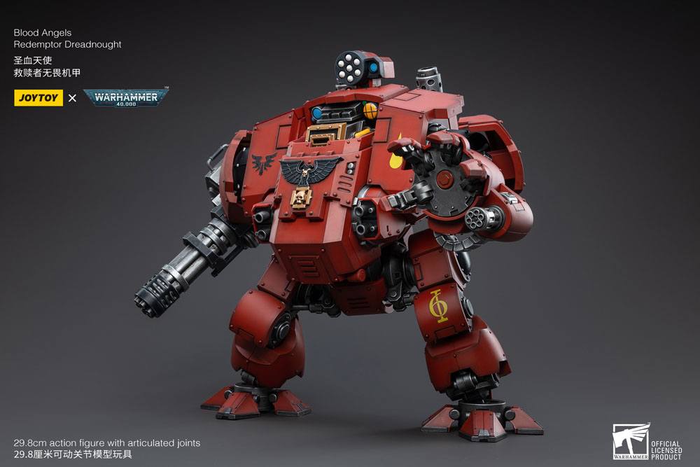 Warhammer 40k figurine 1/18 Blood Angels Redemptor Dreadnought 30 cm