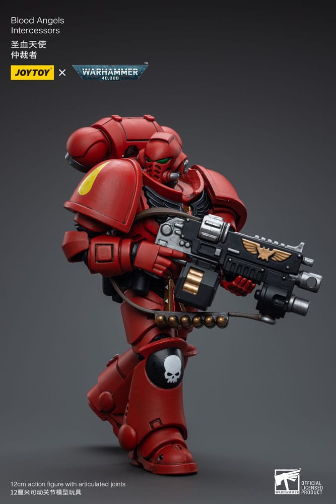 Warhammer 40k figurine 1/18 Blood Angels Intercessors 12 cm
