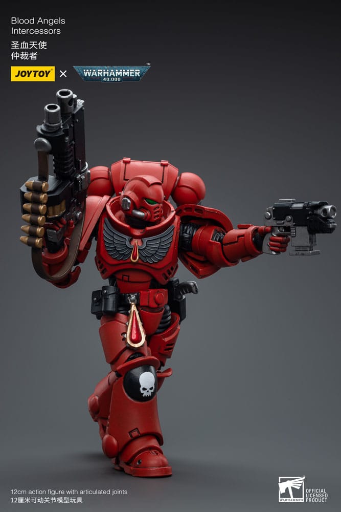Warhammer 40k figurine 1/18 Blood Angels Intercessors 12 cm