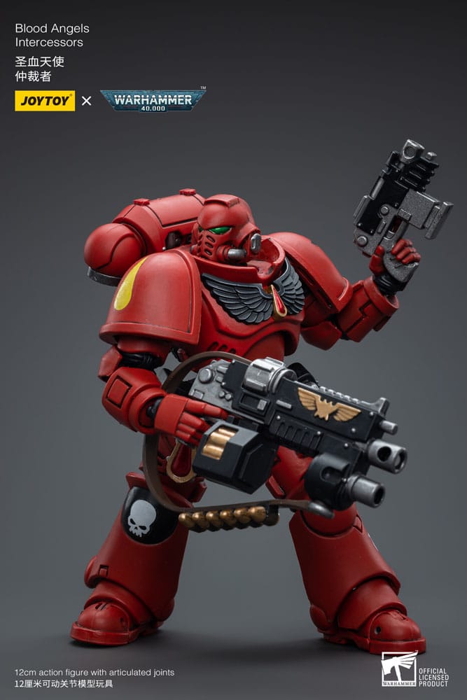 Warhammer 40k figurine 1/18 Blood Angels Intercessors 12 cm