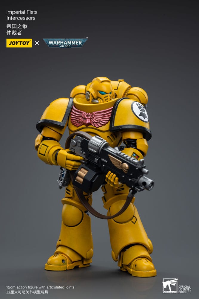 Warhammer 40k figurine 1/18 Imperial Fists Intercessors 12 cm