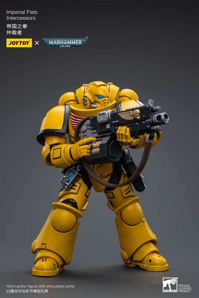 Warhammer 40k figurine 1/18 Imperial Fists Intercessors 12 cm
