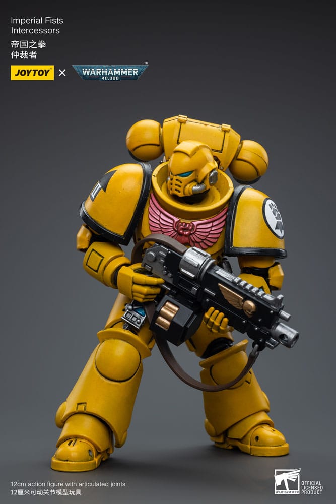 Warhammer 40k figurine 1/18 Imperial Fists Intercessors 12 cm