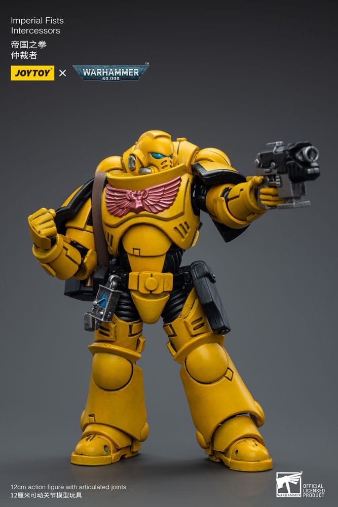 Warhammer 40k figurine 1/18 Imperial Fists Intercessors 12 cm