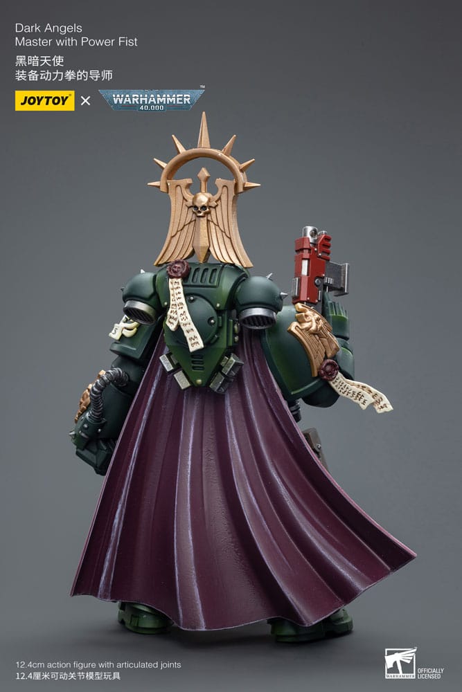 Warhammer 40k figurine 1/18 Dark Angels Master with Power Fist 12 cm