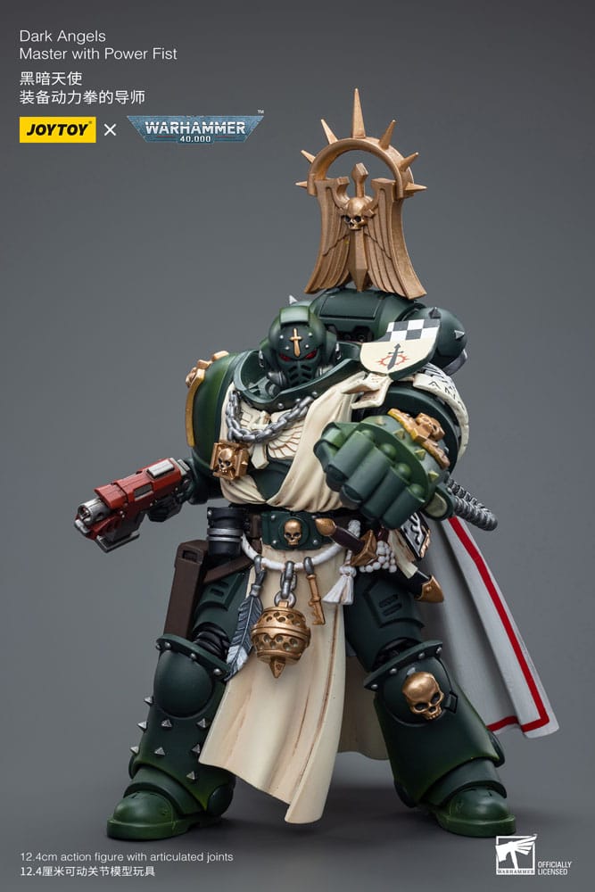 Warhammer 40k figurine 1/18 Dark Angels Master with Power Fist 12 cm