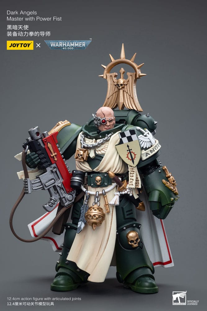 Warhammer 40k figurine 1/18 Dark Angels Master with Power Fist 12 cm