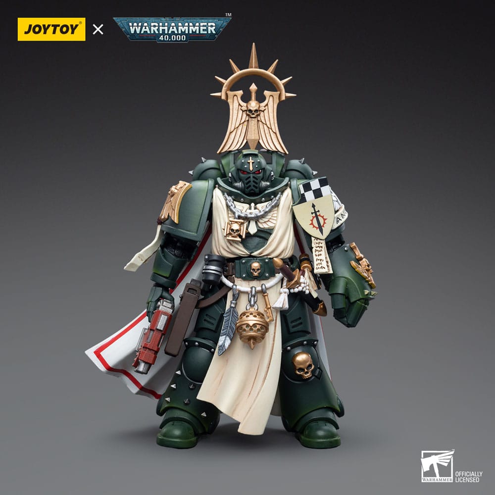 Warhammer 40k figurine 1/18 Dark Angels Master with Power Fist 12 cm