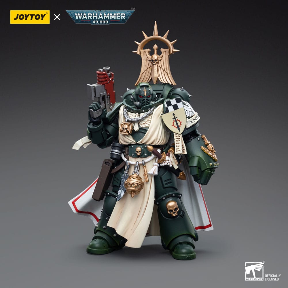 Warhammer 40k figurine 1/18 Dark Angels Master with Power Fist 12 cm