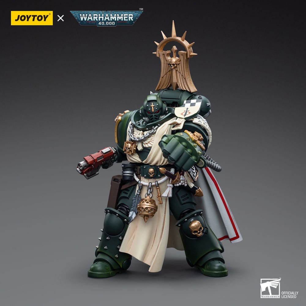 Warhammer 40k figurine 1/18 Dark Angels Master with Power Fist 12 cm