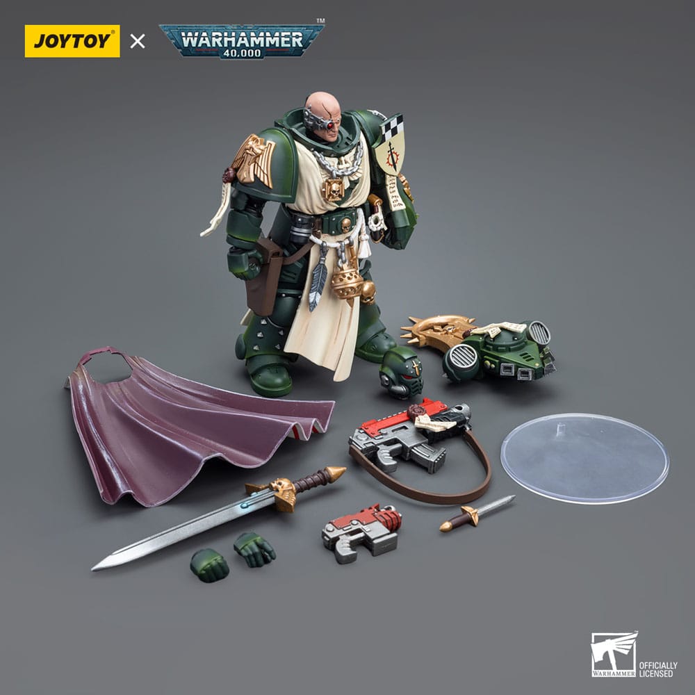 Warhammer 40k figurine 1/18 Dark Angels Master with Power Fist 12 cm