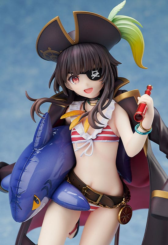 Kono Subarashii Sekai ni Shukufuku wo! statuette 1/7 Megumin Light Novel Cosplay On The Beach Ver. 24 cm