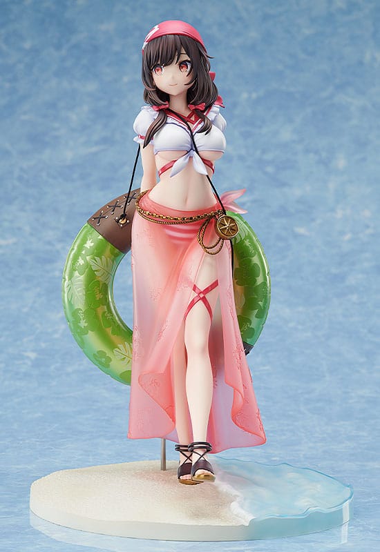 Kono Subarashii Sekai ni Shukufuku wo! statuette 1/7 Yunyun Light Novel Cosplay On The Beach Ver. 25 cm