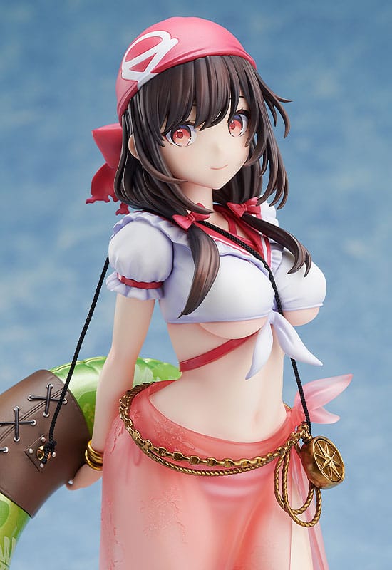 Kono Subarashii Sekai ni Shukufuku wo! statuette 1/7 Yunyun Light Novel Cosplay On The Beach Ver. 25 cm