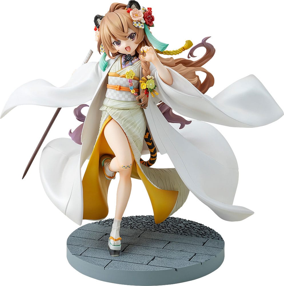 Toradora! statuette PVC Taiga Aisaka: White Kimono Ver. 22 cm