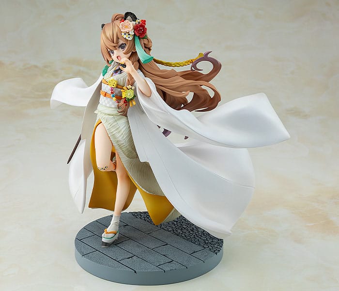 Toradora! statuette PVC Taiga Aisaka: White Kimono Ver. 22 cm