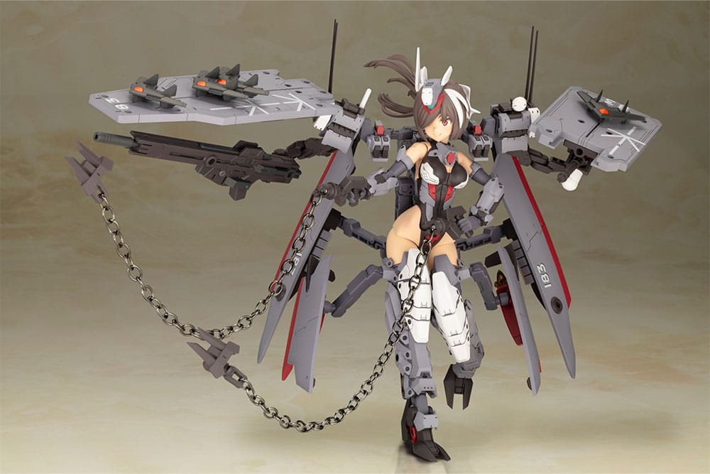 Figurine Frame Arms Girl en plastique, modèle réduit Izumo Destroyer Ver. 17 cm