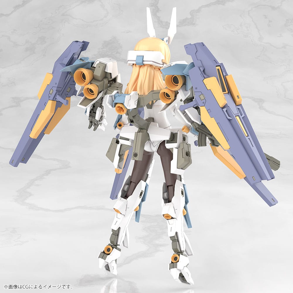 Figurine Frame Arms Girl en plastique à grande échelle Baselard 25 cm