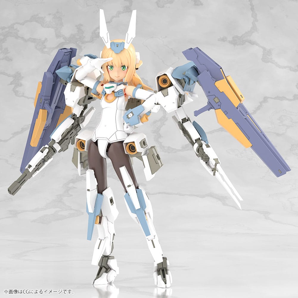 Figurine Frame Arms Girl en plastique à grande échelle Baselard 25 cm