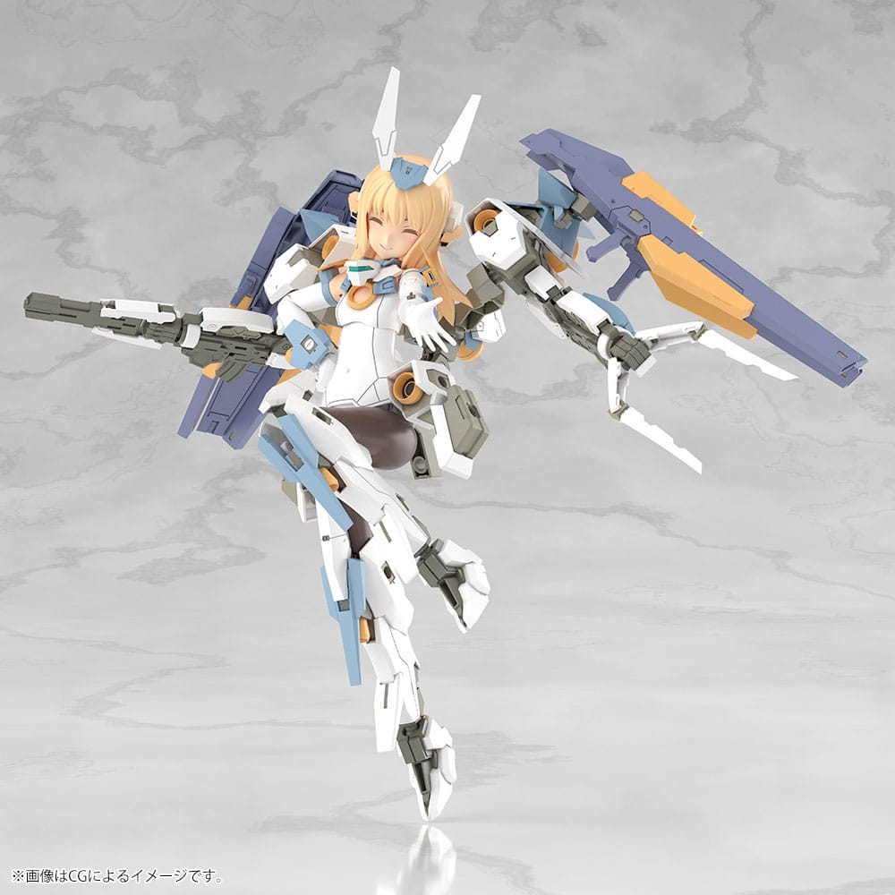 Figurine Frame Arms Girl en plastique à grande échelle Baselard 25 cm