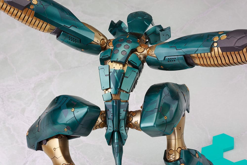 Figurine Metal Gear Solid 4 en plastique à l'échelle 1/100 Metal Gear Ray 21 cm