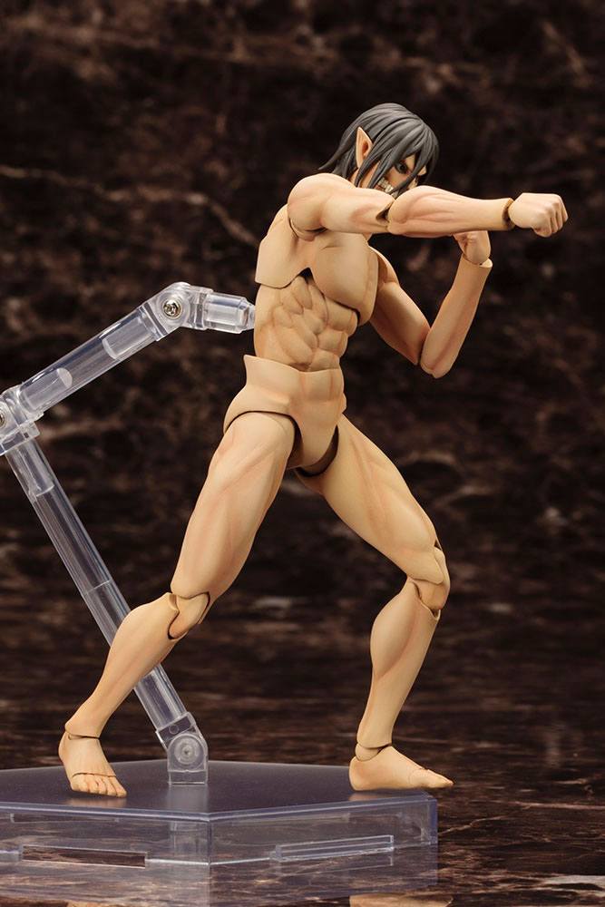 Figurine Attaque des Titans en plastique, modèle réduit Eren Yeager 16 cm